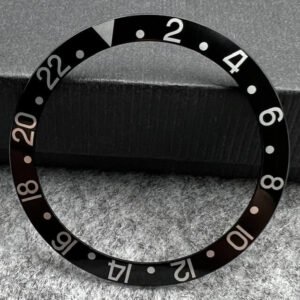 GMT BLACK LARGE NUMBERS BEZEL INSERT