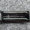 YEAR 1966 MINT GAY FRERES ELASTIC RIVIT BAND FOR ROLEX, PATEK PHILIPPE, 12 LINKS 18MM STRAIGHT END