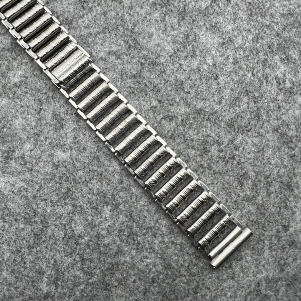 GAY FRERES BAMBOO BAND WITH RARE MORELLI FINISH FOR ROLEX, PATEK PHILIPPE, VACHERON 16 MM ENDS