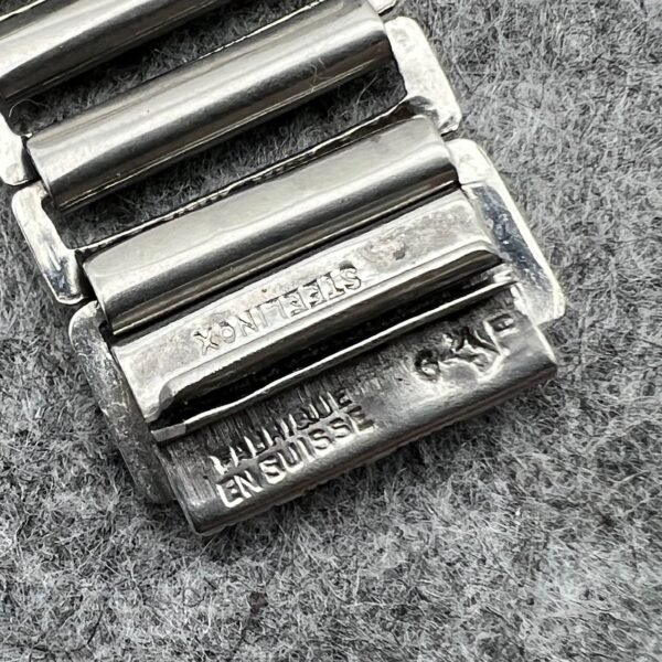 GAY FRERES BAMBOO BAND WITH RARE MORELLI FINISH FOR ROLEX, PATEK PHILIPPE, VACHERON 16 MM ENDS