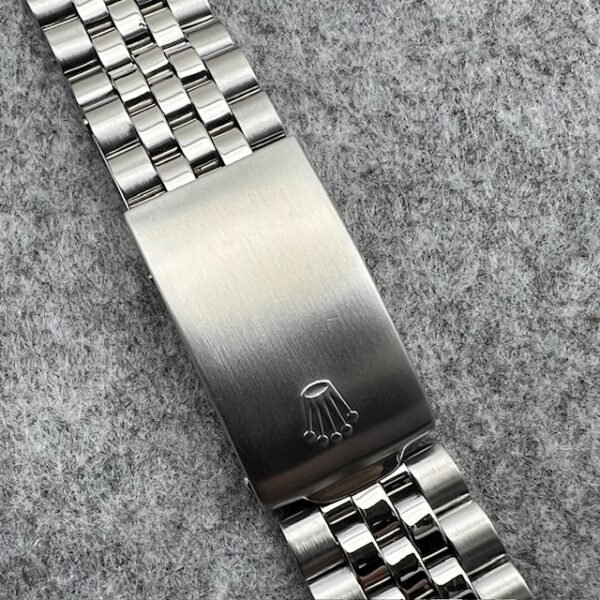 YEAR 1981 ROLEX 20MM FOLDED JUBILEE 6251H BAND 22 LINKS 55 ENDLINKS F CODE- RETHIGHTENED AND MINT
