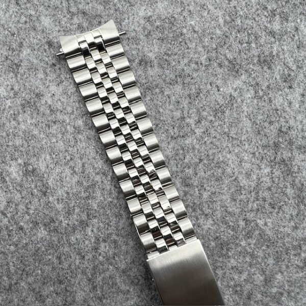 YEAR 1981 ROLEX 20MM FOLDED JUBILEE 6251H BAND 22 LINKS 55 ENDLINKS F CODE- RETHIGHTENED AND MINT