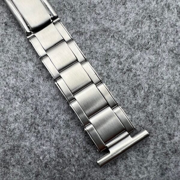 YEAR 1954 GAY FRERES RIVIT ELASTIC BRACELET 12 LINKS 20MM STRAIGHT ENDLINKS