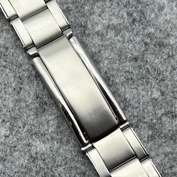 YEAR 1954 GAY FRERES RIVIT ELASTIC BRACELET 12 LINKS 20MM STRAIGHT ENDLINKS