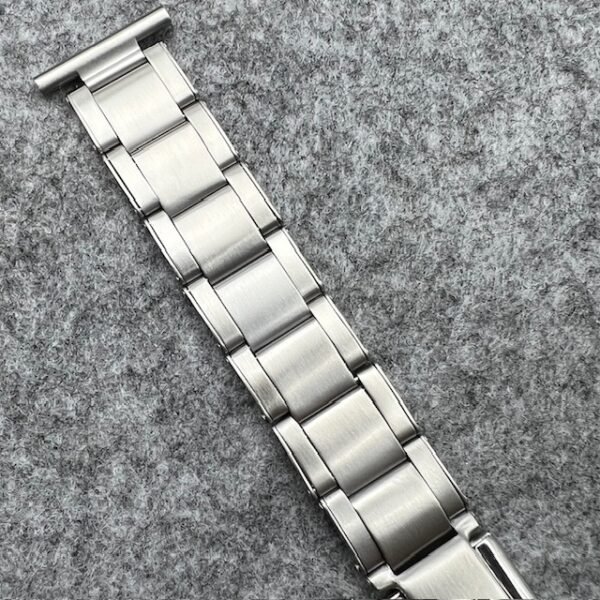 YEAR 1954 GAY FRERES RIVIT ELASTIC BRACELET 12 LINKS 20MM STRAIGHT ENDLINKS