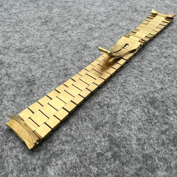 ROLEX PRESIDENT BRACELET D’AGOSTO 14 LINKS 20MM ENDLINKS FOR SERPICO Y LAINO DAY DATE GMT VERY RARE 18KT YG