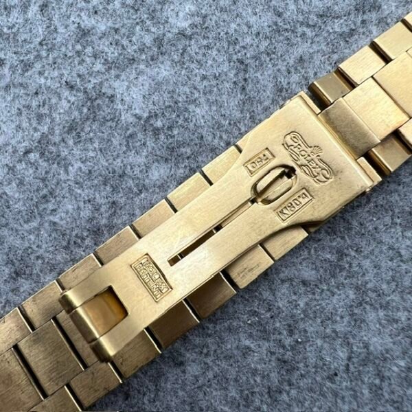 ROLEX PRESIDENT BRACELET D’AGOSTO 14 LINKS 20MM ENDLINKS FOR SERPICO Y LAINO DAY DATE GMT VERY RARE 18KT YG