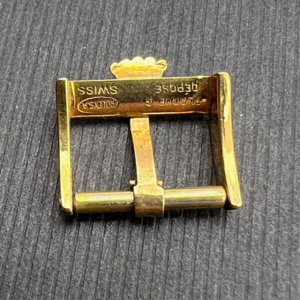 ROLEX EARLY YG PLATED BOUCKLE 14 MM FOR DATE PRE-DAYTONA DAYTONA MINT