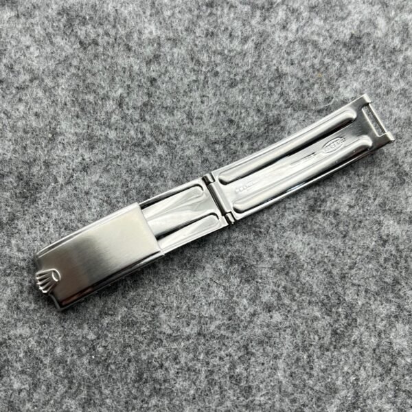 YEAR 1950 ROLEX RARE EARLY 7205 6635 SMALL LOGO CLASP FOR 19 MM RIVIT BAND