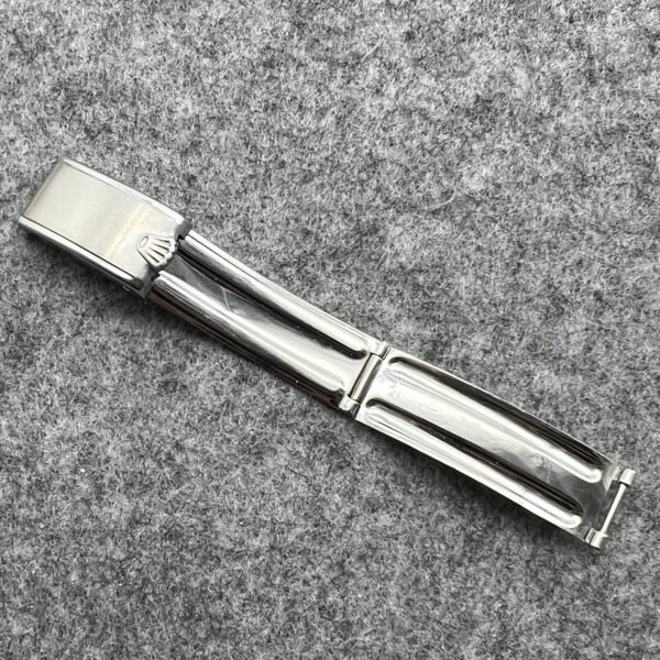 YEAR 1950 ROLEX RARE EARLY 7205 6635 SMALL LOGO CLASP FOR 19 MM RIVIT BAND