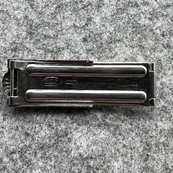 YEAR 1950 ROLEX RARE EARLY 7205 6635 SMALL LOGO CLASP FOR 19 MM RIVIT BAND