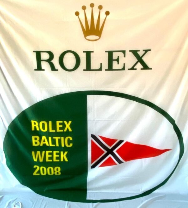 ROLEX BALTIC SAILING WEEK FLAG 2008 (CM 200 X 240)