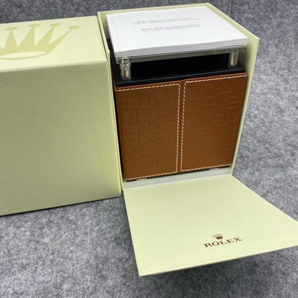 MINT ROLEX CUBE WATCH WINDER WITH BOX & MANUAL, ANNIVERSARY EDITION
