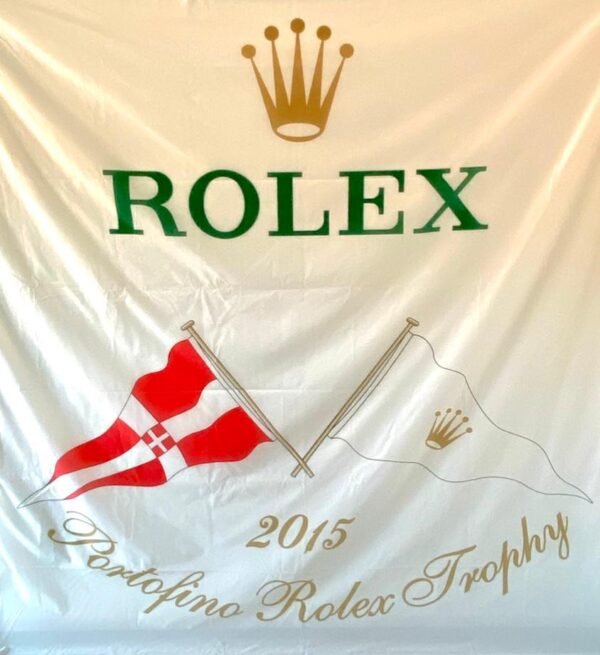 ROLEX PORTOFINO SAILING FLAG 2015 (CM 200 X 240)