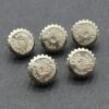 NOS 6062 STEEL SUPER OYSTER CROWNS 6 MM