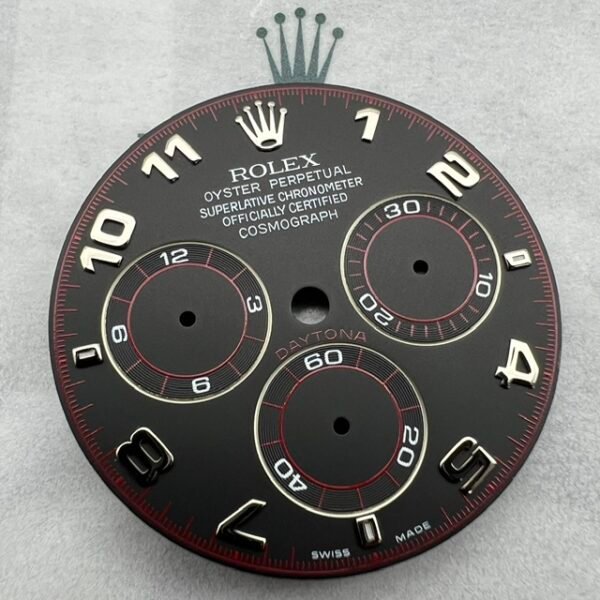 116509 116519 116520 DAYTONA BLACK RACING DIAL