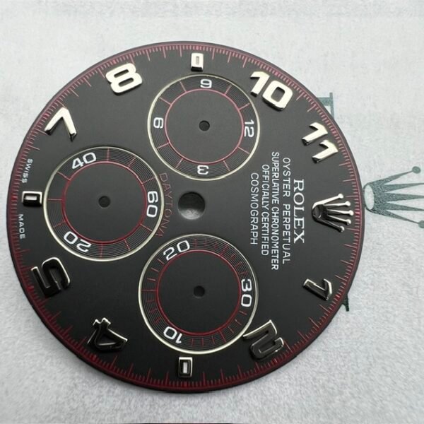 NEW GREEN LUMINOVA 116509 116519 116520 DAYTONA BLACK RACING DIAL
