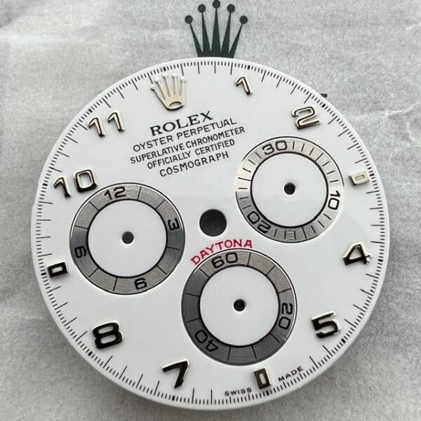 GREEN LUMI FLAWLESS 116509 116519 116520 DAYTONA WHITE ARABIC DIAL