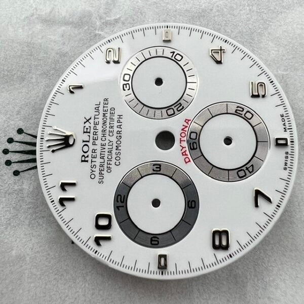 GREEN LUMI FLAWLESS 116509 116519 116520 DAYTONA WHITE ARABIC DIAL