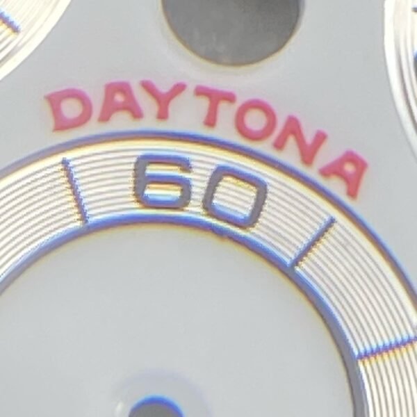 GREEN LUMI FLAWLESS 116509 116519 116520 DAYTONA WHITE THICK RED DAYTONA DIAL