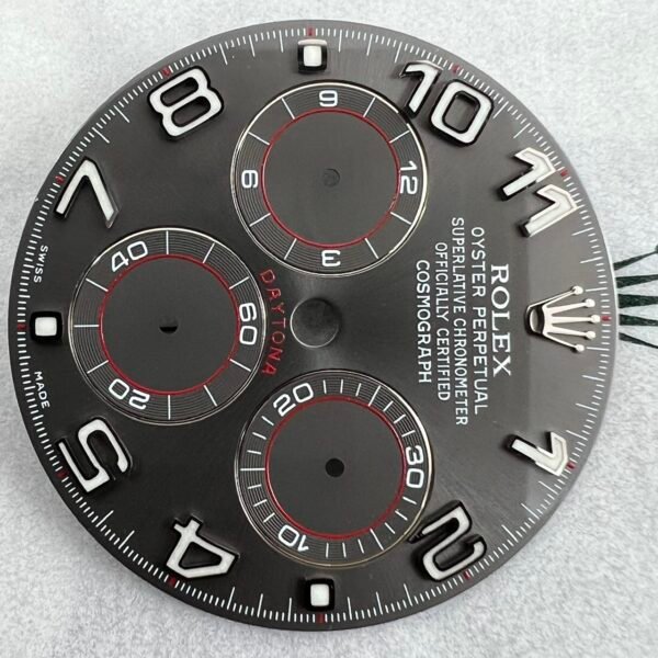 NOS GREEN LUMINOVA 116509 116519 DAYTONA SLATE GREY RACING DIAL