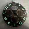NOS GREEN LUMINOVA 116509 116519 DAYTONA SLATE GREY RACING DIAL