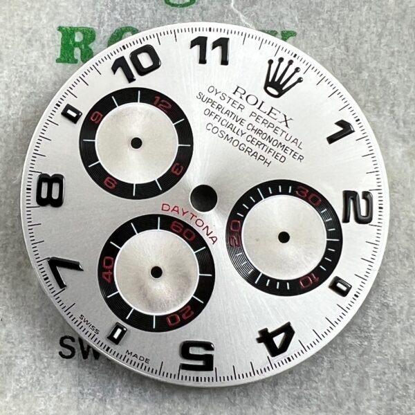 116509 116519 DAYTONA SILVER RACING DIAL
