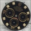 FLAWLESS 116518 116523 116528 DAYTONA BLACK DIAMONDS DIAL