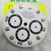FLAWLESS 16518 16523 16528 DAYTONA INVERTED SIX WHITE DIAMONDS DIAL