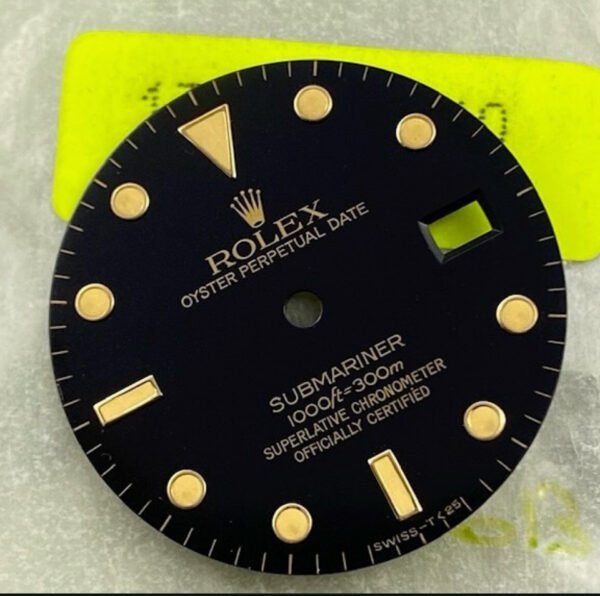 TRITIUM 16803 16808 16613 16618 SUBMARINER BLACK DIAL