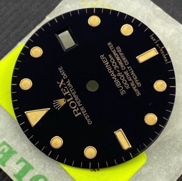 NOS TRITIUM 16803 16808 16613 16618 SUBMARINER BLACK DIAL