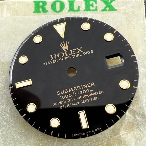 NOS TRITIUM 16803 16808 16613 16618 SUBMARINER BLACK DIAL