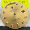 TRITIUM DOTS 18038 18238 DAY DATE CHAMPAGNE DIAMONDS INDEX DIAL