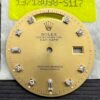 TRITIUM DOTS 18038 18238 DAY DATE CHAMPAGNE DIAMONDS INDEX DIAL