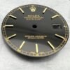 MINT GREEN LUMI ROLEX 16008 16018 16233 16238 DATE JUST DEEP BROWN GILT DIAL