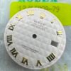 NOS ROMAN INDEX NO LUME ROLEX 16008 16018 16233 16238 DATE JUST IVORY PYRAMID DIAL